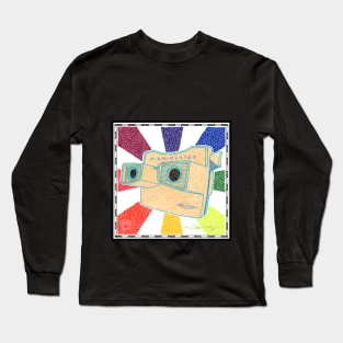 Viewmaster Viewer Circle Design Long Sleeve T-Shirt